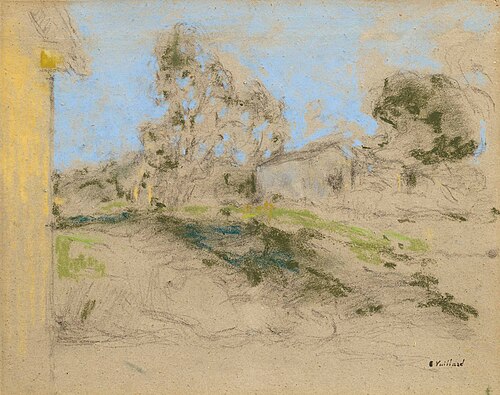 Rue de village, 1909, Édouard Vuillard