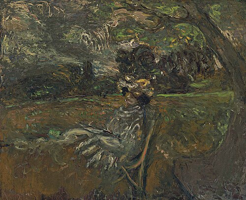 Madame Hessel au soleil couchant, 1906, Édouard Vuillard