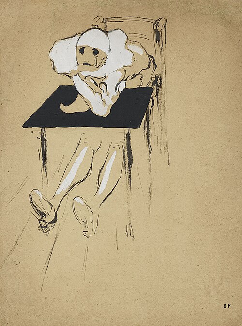 Pierrot, 1891, Édouard Vuillard