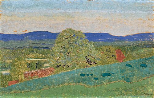 Les Collines bleues, 1900, Édouard Vuillard