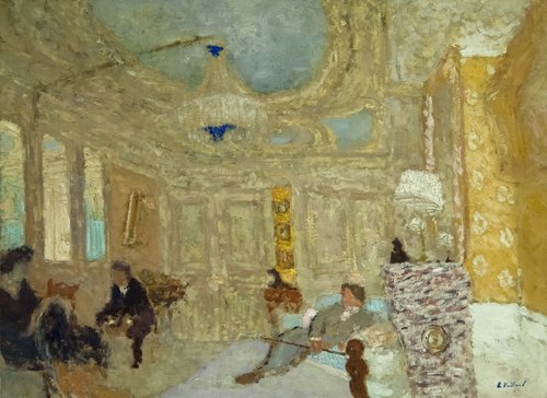 Le salon des Hessel, rue de Rivoli, 1898, Édouard Vuillard