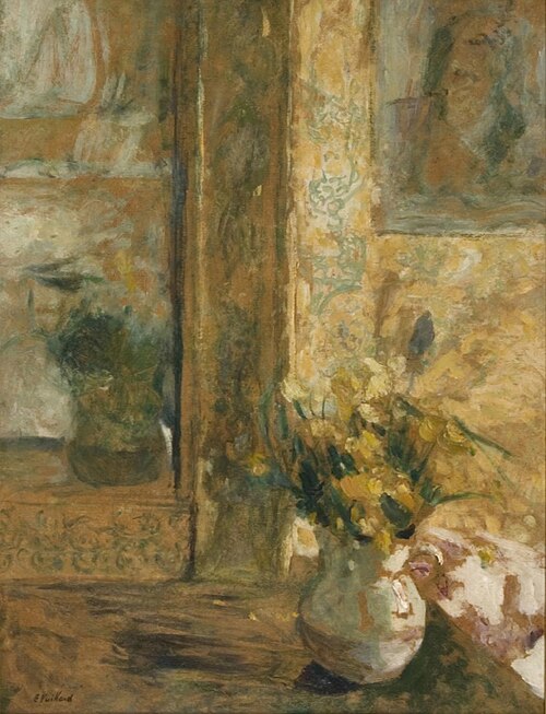 Le bouquet et la glace, 1907, Édouard Vuillard
