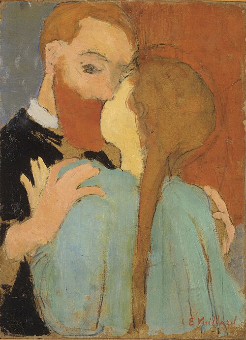 Le baiser, 1892, Édouard Vuillard