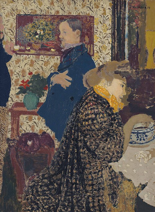 Misia et Vallotton à Villeneuve, 1899, Édouard Vuillard