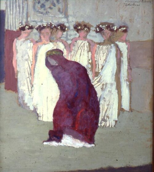 Jeanne Raunay dans Iphigénie, 1899, Édouard Vuillard