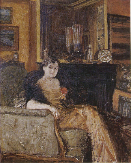 Portrait de la princesse Elizabeth Bibesco, assise, 1919, Édouard Vuillard
