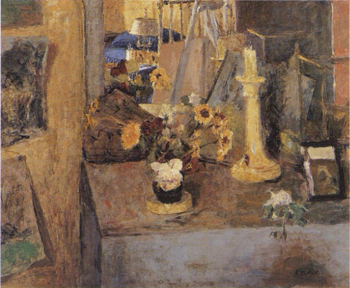 Cheminée au bougeoir, 1935, Édouard Vuillard