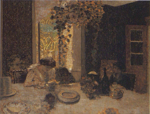 La salle à manger à La Naz, 1900, Édouard Vuillard
