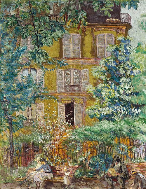 Le square, 1917, Édouard Vuillard