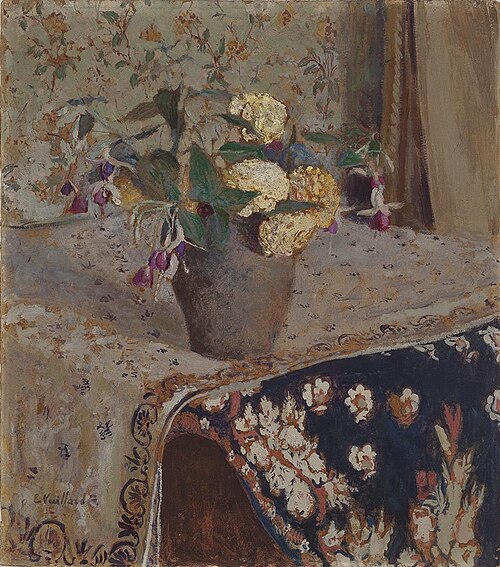 Fuchsias et œillets d'Inde, 1903, Édouard Vuillard