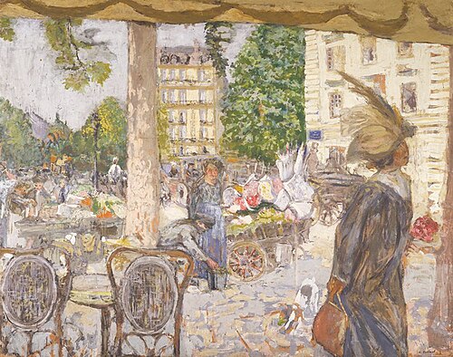 Place Saint-Augustin, 1913, Édouard Vuillard