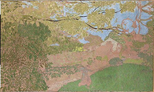 La maisonnette à l'Etang-la-Ville, 1897, Édouard Vuillard