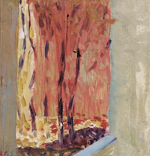 Arbres et fleurs, , Édouard Vuillard