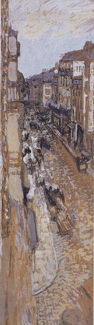 Study for La Place Vintimille, Rue de Vintimille, 1909, Édouard Vuillard
