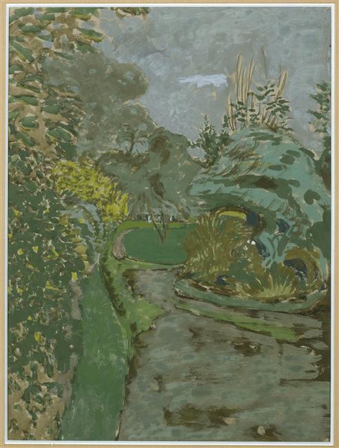 Coin du parc, Amfreville, 1907, Édouard Vuillard