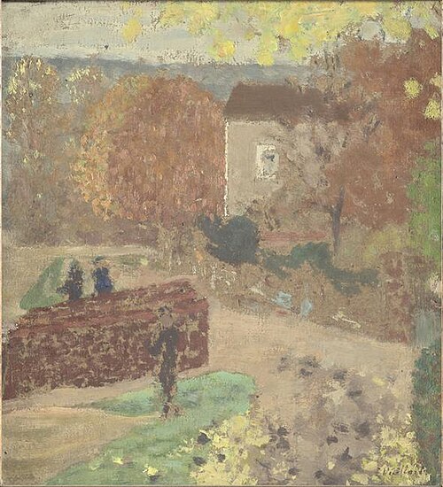 La Maison de Mallarmé à Valvins, 1896, Édouard Vuillard