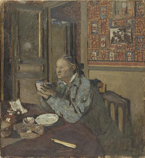 Madame Vuillard au bol, 1898, Édouard Vuillard