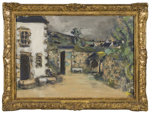 The Farmhouse, , Édouard Vuillard