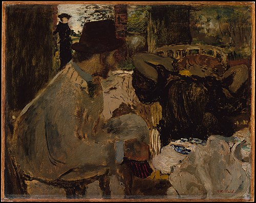 Conversation, 1897, Édouard Vuillard