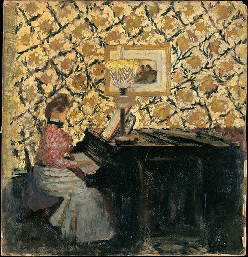 Misia at the Piano, 1895, Édouard Vuillard