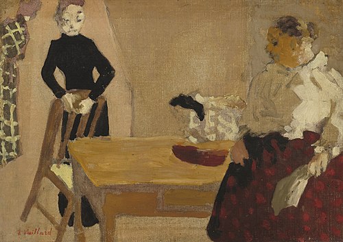 The Conversation, 1891, Édouard Vuillard