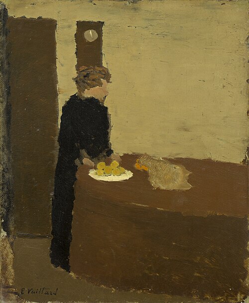Woman in Black, 1891, Édouard Vuillard