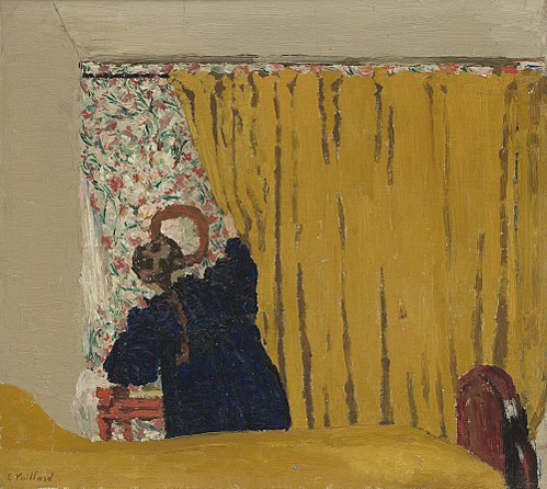 The Yellow Curtain, 1893, Édouard Vuillard