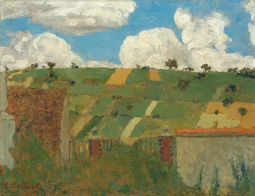 Landscape of the Ile-de-France, 1894, Édouard Vuillard