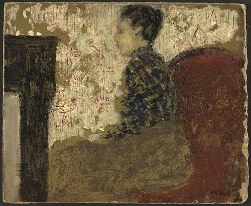 Woman Sitting by the Fireside, 1894, Édouard Vuillard