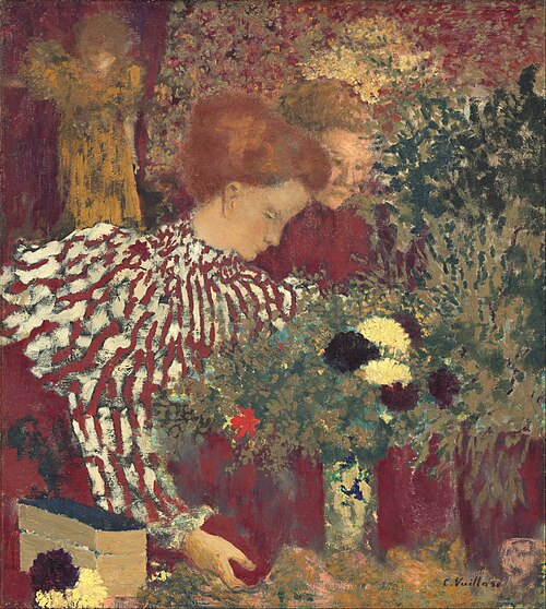 Woman in a Striped Dress, 1895, Édouard Vuillard