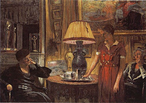 The Visit, 1931, Édouard Vuillard