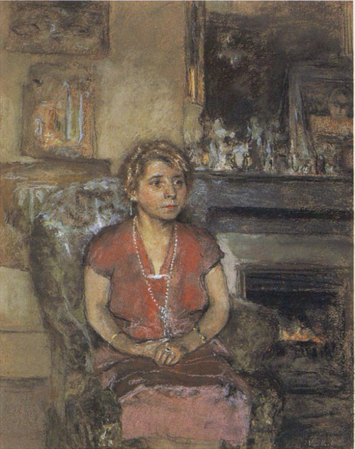 Mme Henri-Xavier Fontaine, 1927, Édouard Vuillard