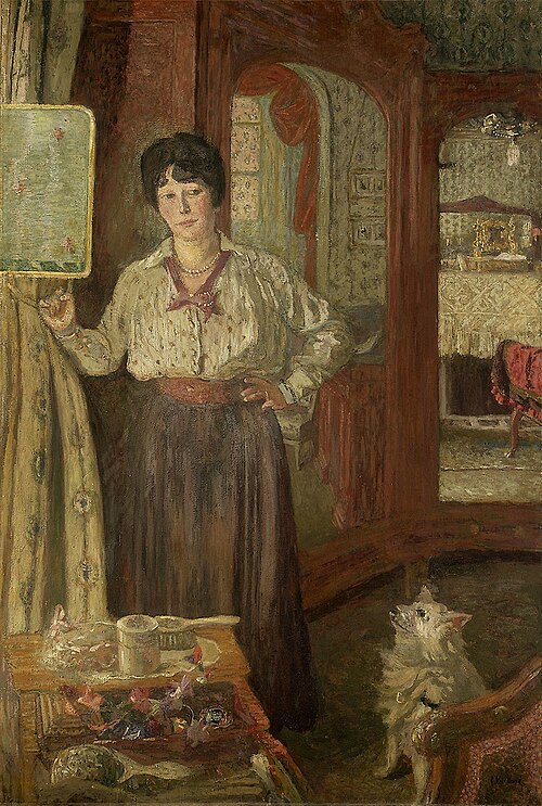 Portrait of Madame Guerin, 1916, Édouard Vuillard