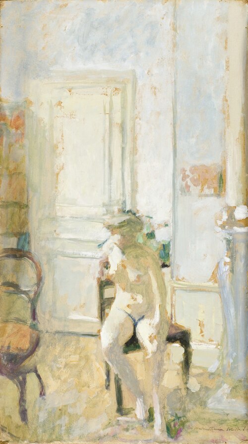 Nu à la chaise, 1904, Édouard Vuillard
