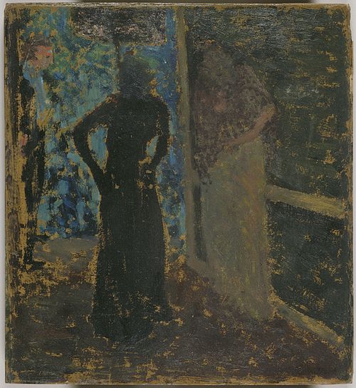 Dans les coulisses du Théâtre de l'Œuvre, 1894, Édouard Vuillard