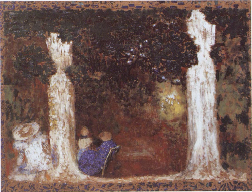 Sous les arbres, 1898, Édouard Vuillard