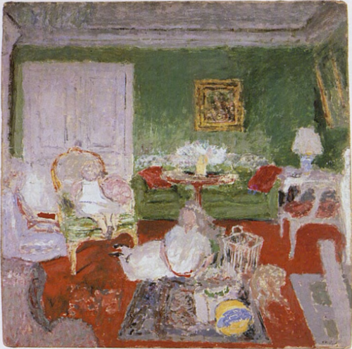 Sketch for 'Mme Jean Trarieux and her Daughters', 1912, Édouard Vuillard