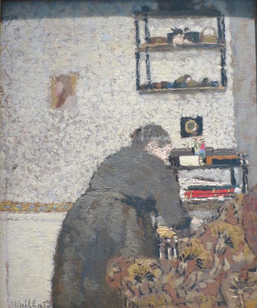 Madame Vuillard dans le salon, 1893, Édouard Vuillard