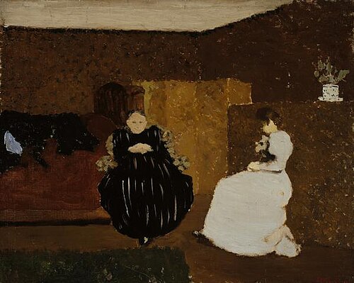 La causette, 1893, Édouard Vuillard