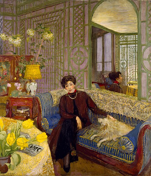 Marcelle Aron (Madame Tristan Bernard), 1914, Édouard Vuillard