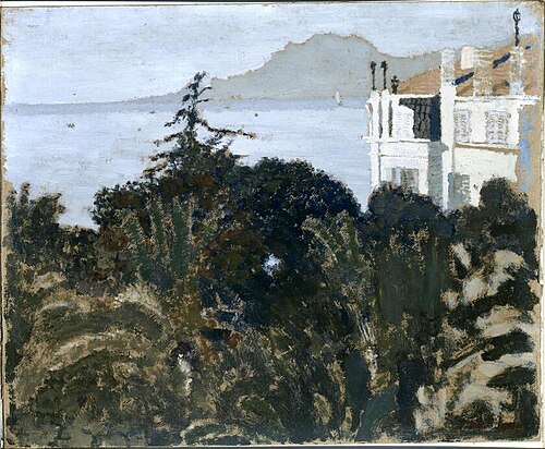 Cannes, jardin au bord de la Méditerranée, 1901, Édouard Vuillard