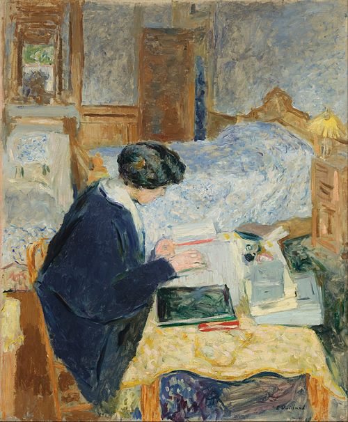 Lucy Hessel lisant, 1913, Édouard Vuillard