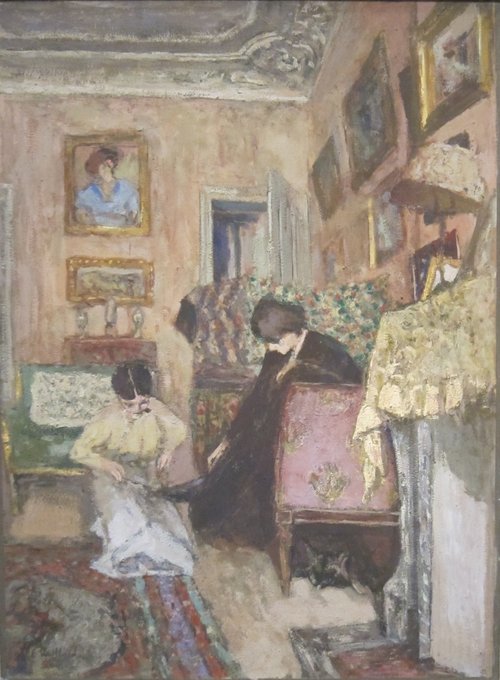 Le Lacet de la bottine, 1917, Édouard Vuillard