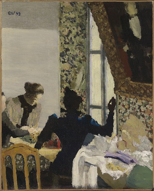 L’aiguillée (The Thread), 1893, Édouard Vuillard