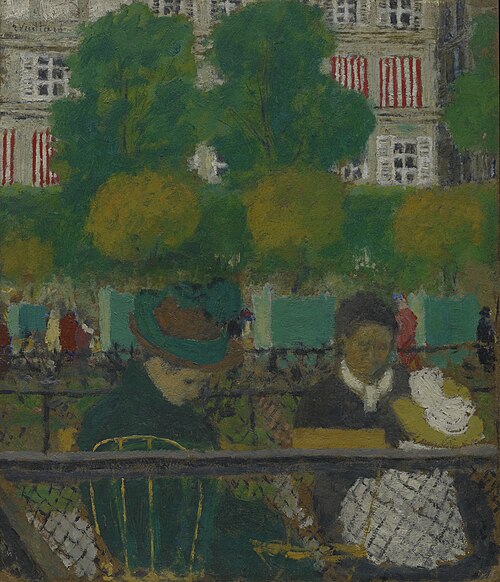 The Tuileries Gardens, Pari, 1898, Édouard Vuillard