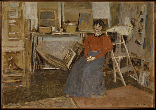 Interior, 1900, Édouard Vuillard