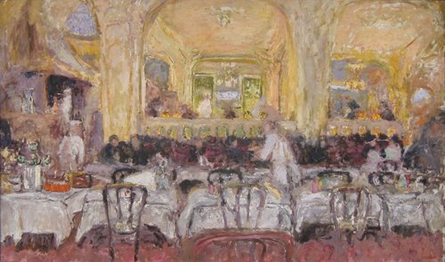 Le café Wepler, 1910, Édouard Vuillard