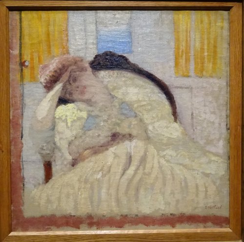 Misia assise dans une bergère dit "Nonchaloir", 1901, Édouard Vuillard