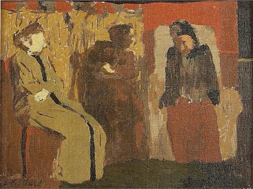 La Visite, 1891, Édouard Vuillard