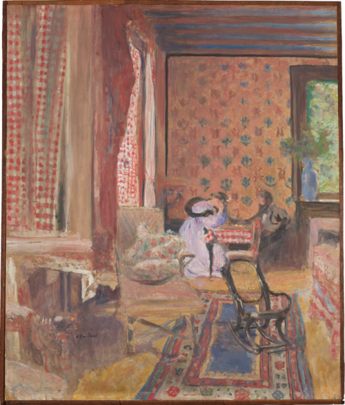 La partie de dames, 1902, Édouard Vuillard